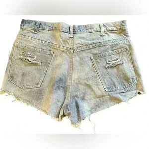 VTG Orange Tag Levi’s Denim Cutoff Shorts 35” Waist  Relaxed Western Grunge